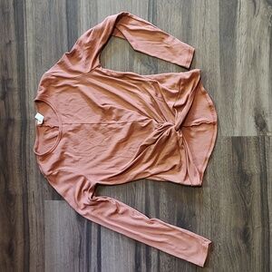 Peach Athletic Long Sleeve